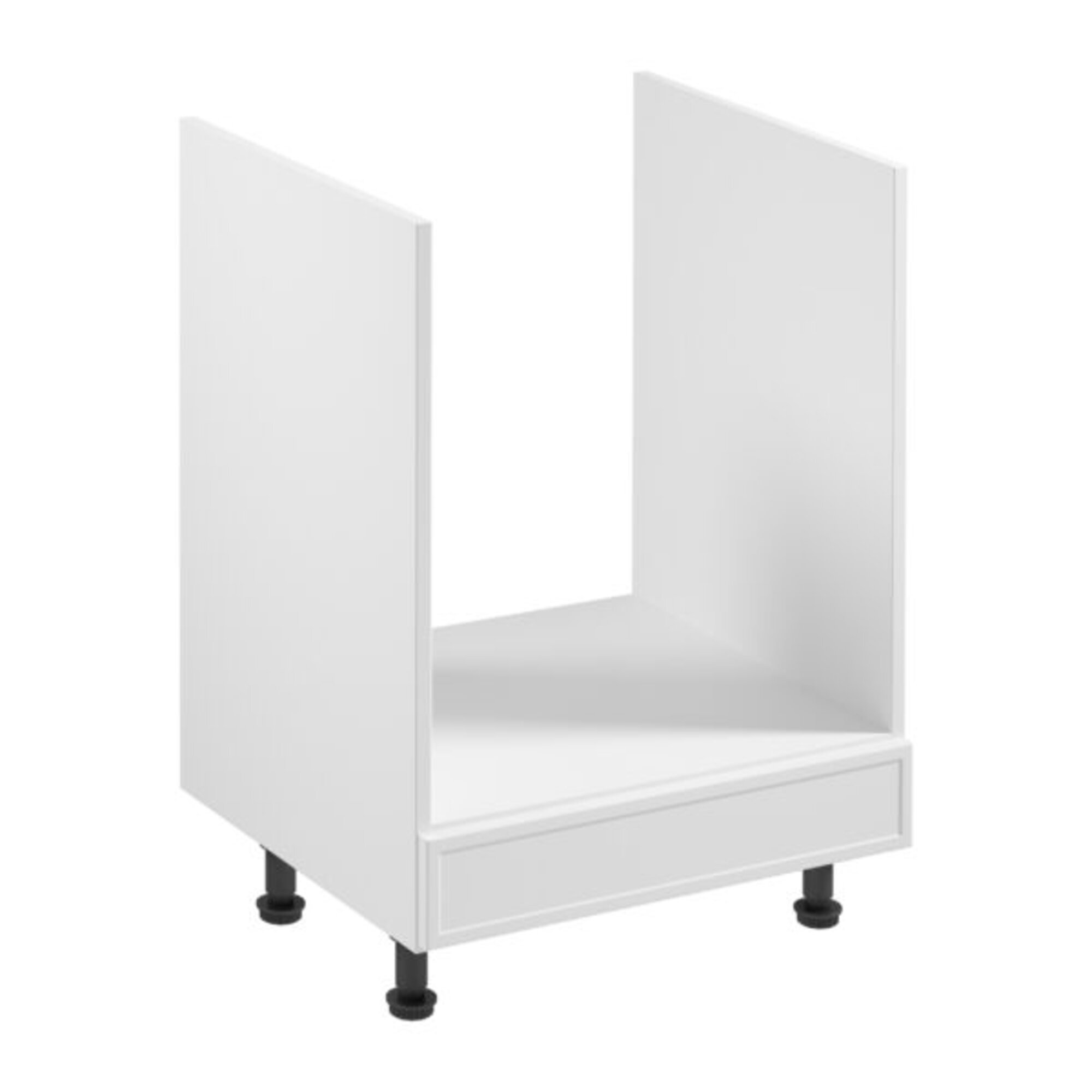 Unterbau für Backofen Küchenschrank Stauraumschrank Basis-Unterschrank