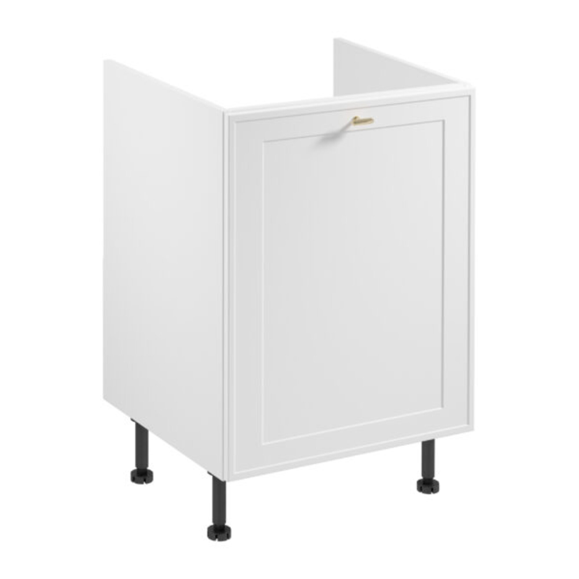 Unterschrank mit Abfallauszug Müllsortierschrank Mülltrennsystem Schrank