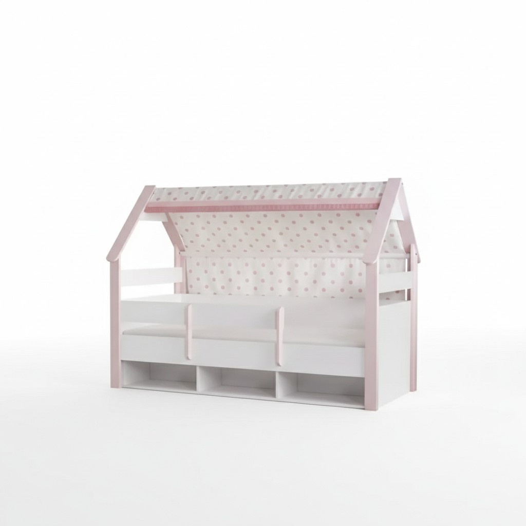 Kinderbtt Bett Bettrahmen Kinderzimmer Holz Weiß Betten Kindermöbel