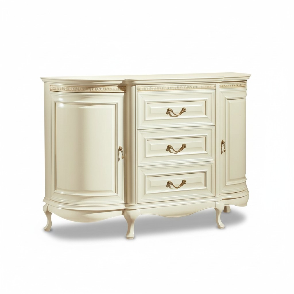 Klassische Bar Schrank Weinschrank Kommode Kommoden Kommodenschrank V-KG-3sz