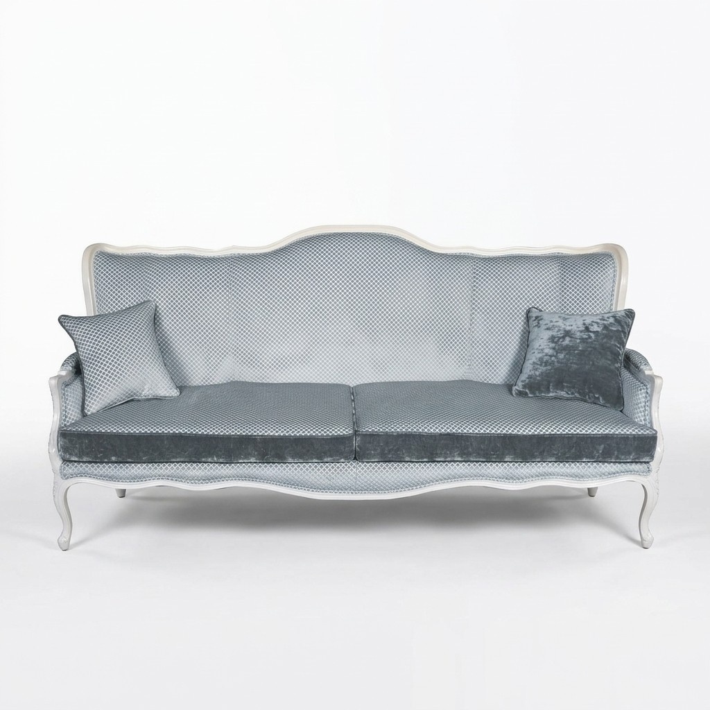 Klassische Dreisitzer Sofa 3 Sitzer Couch Barock Rokoko Polster Sofas Couchen
