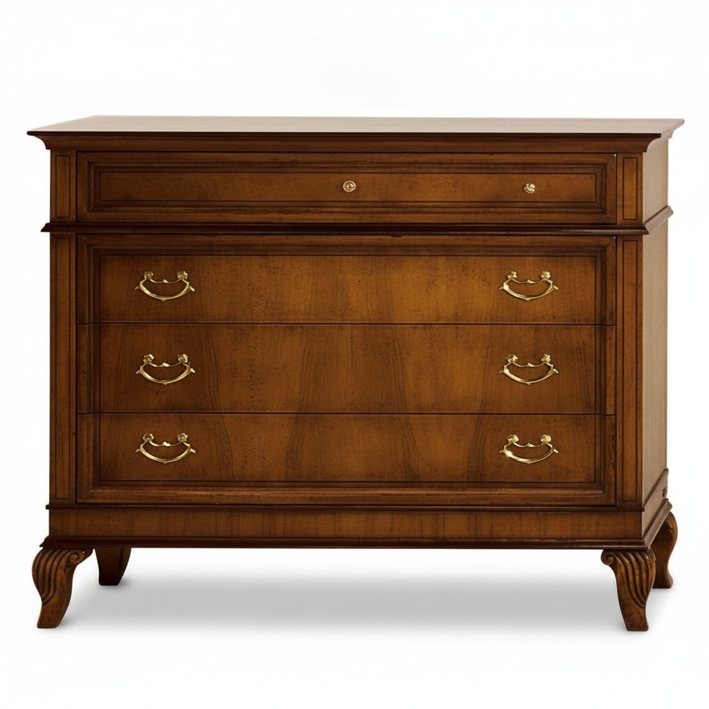 Klassische Holz Sideboard Schrank Hochschrank Neu Kommode Schlafzimmer Kommoden