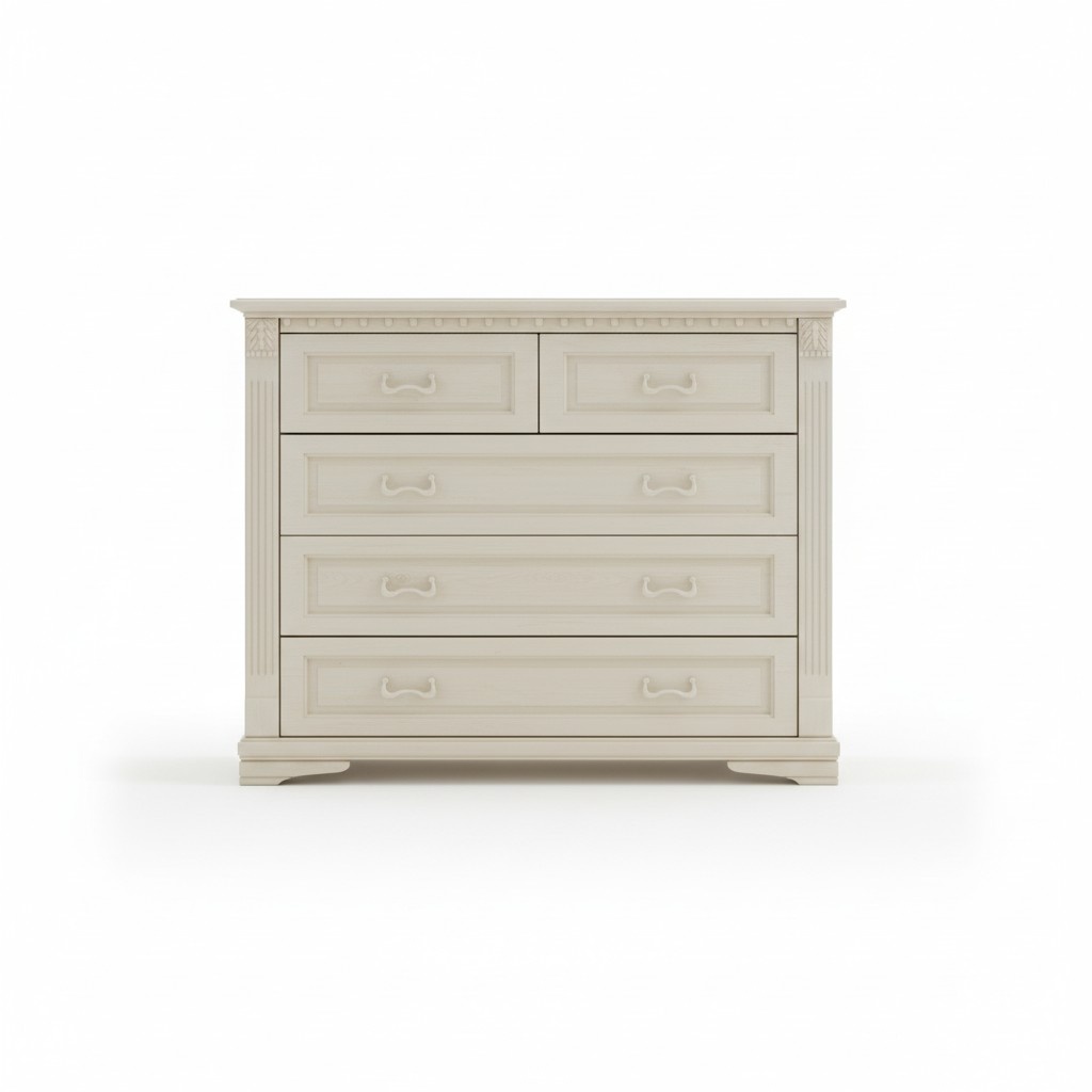 Klassische Kommode Kommoden Schrank Sideboard Massiv Möbel Kolonial Neu OK4