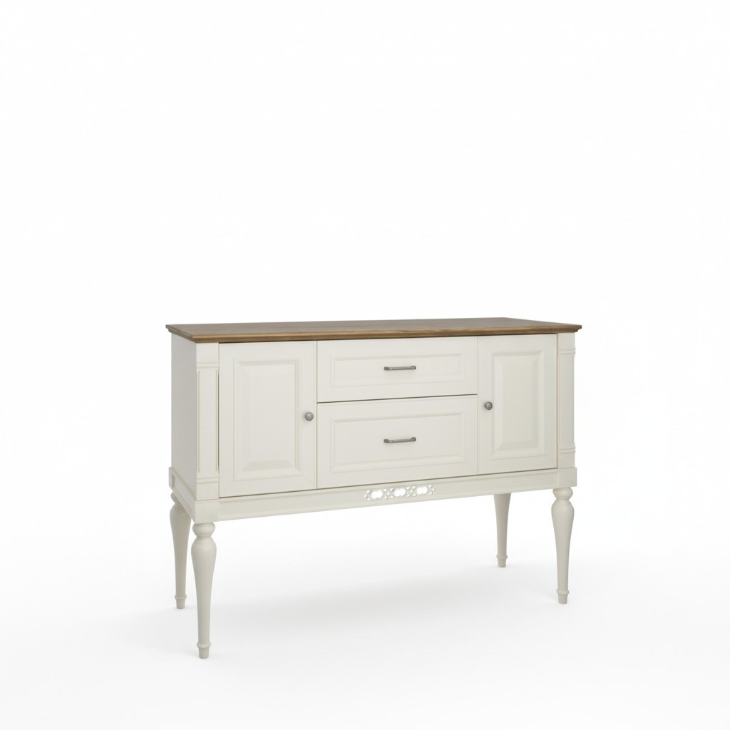 Klassische Kommode Vitrine Kommoden Vitrinen Kommodenschrank Schrank FL-K2A