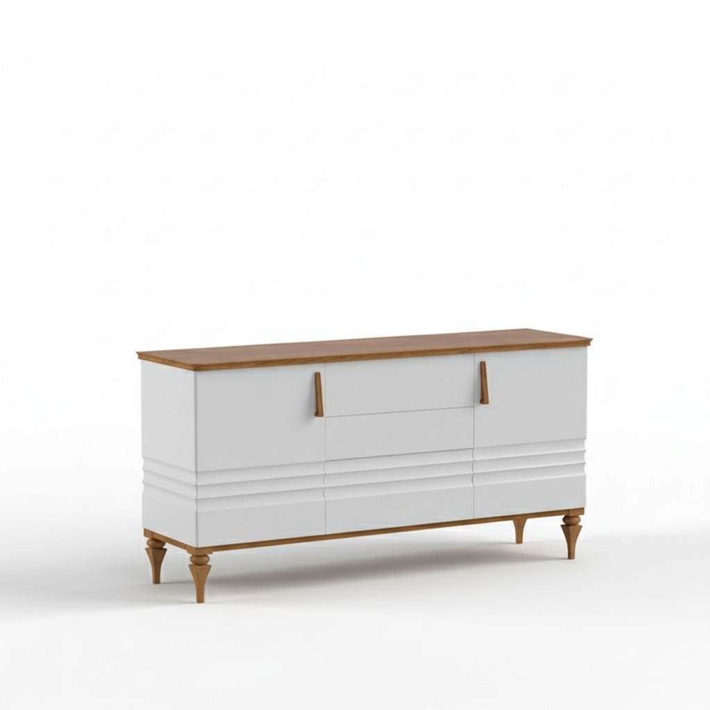 Klassische Kommode Vitrine Kommoden Vitrinen Kommodenschrank Schrank TO-K3sz