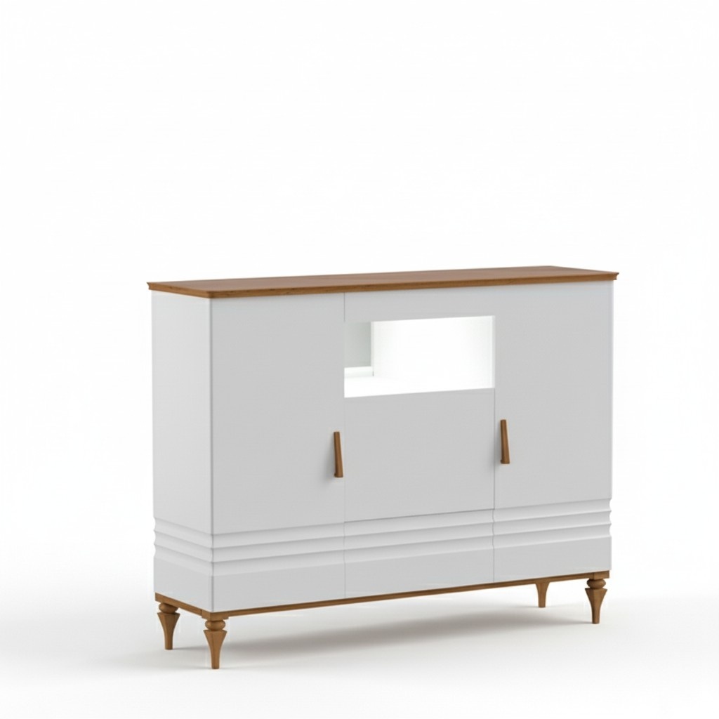 Klassische Kommode Vitrine Kommoden Vitrinen Kommodenschrank Schrank TO-KBD