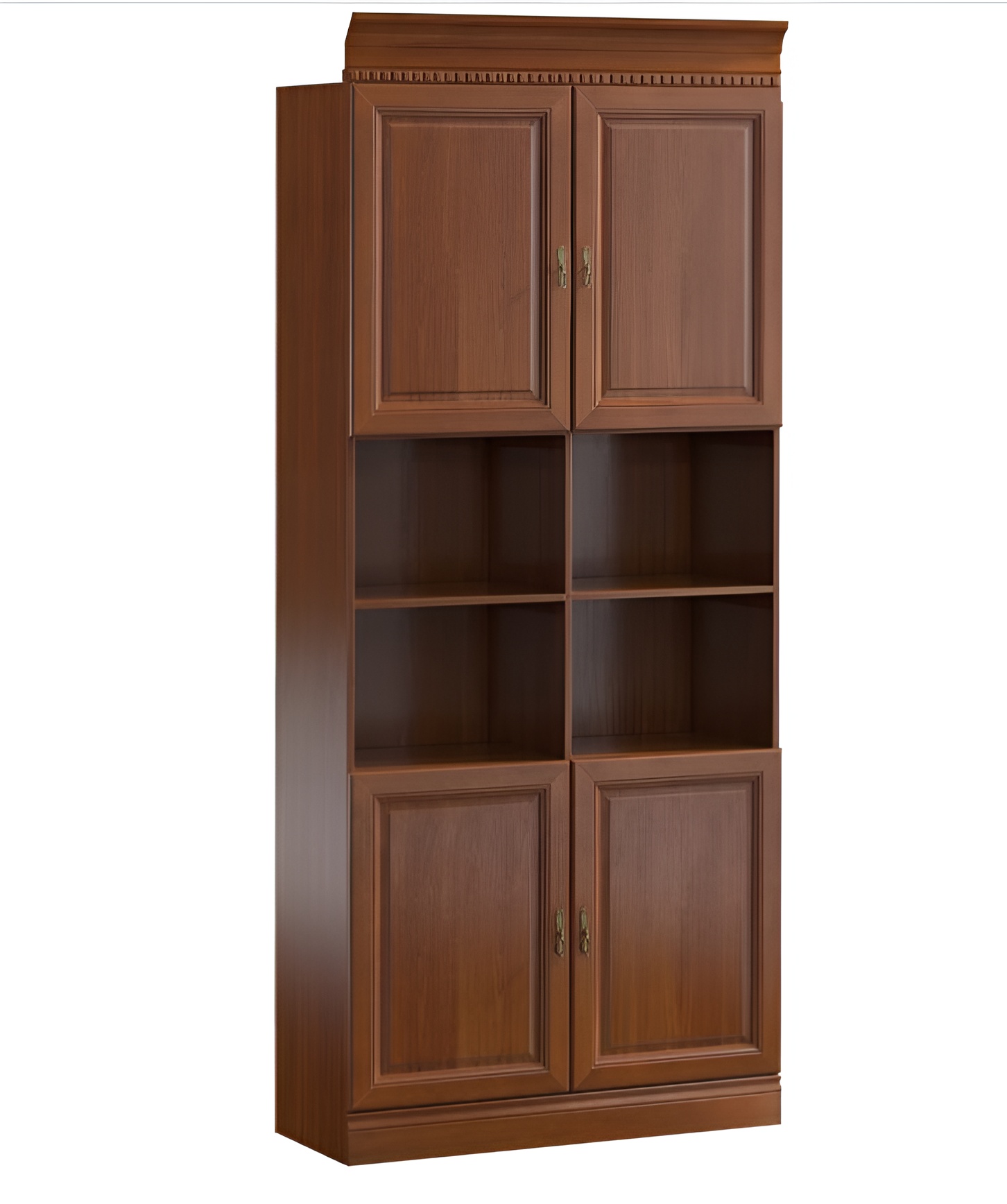 Klassische Schränke Schrank Schrankwand Bücherregal Regal Bücherschrank Mod BA-5