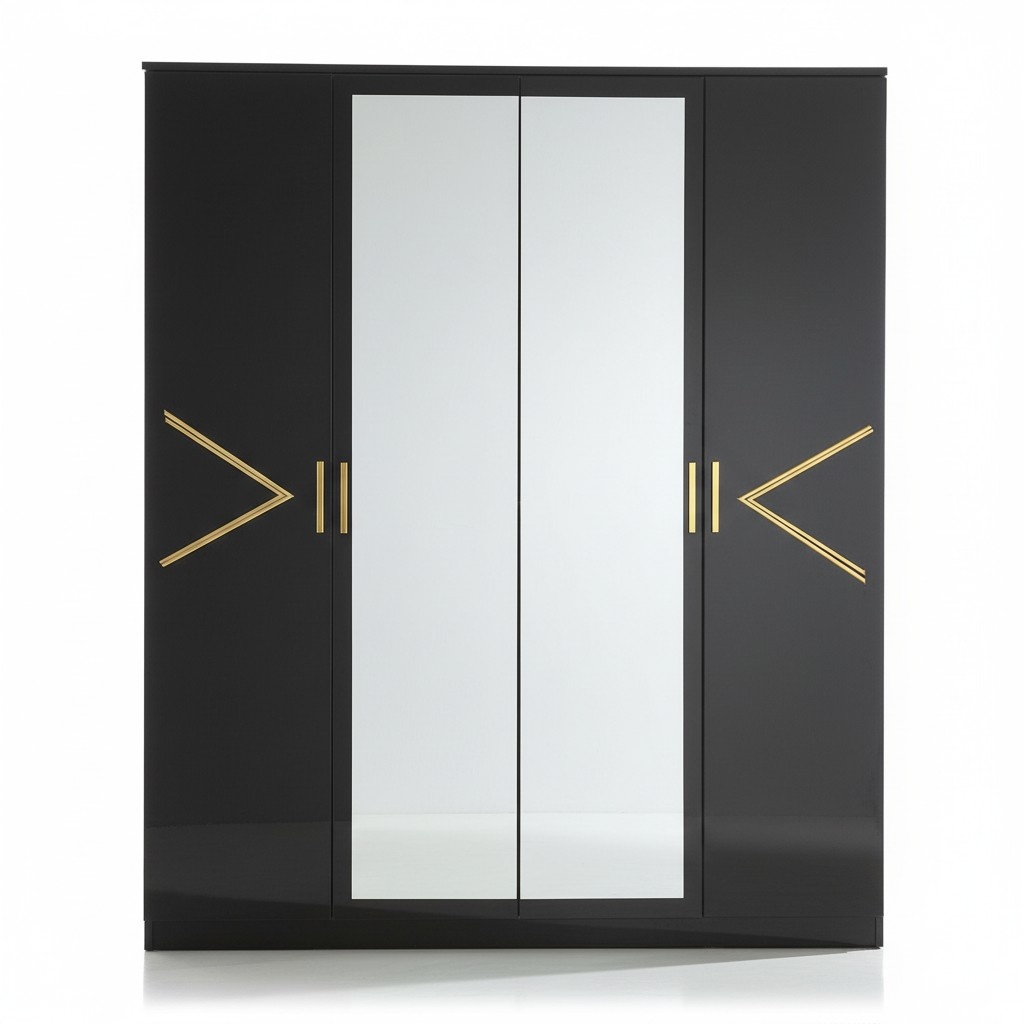 Klassische Schränke Schrank Schrankwand Kleiderschrank Schlafzimmer Möbel Neu