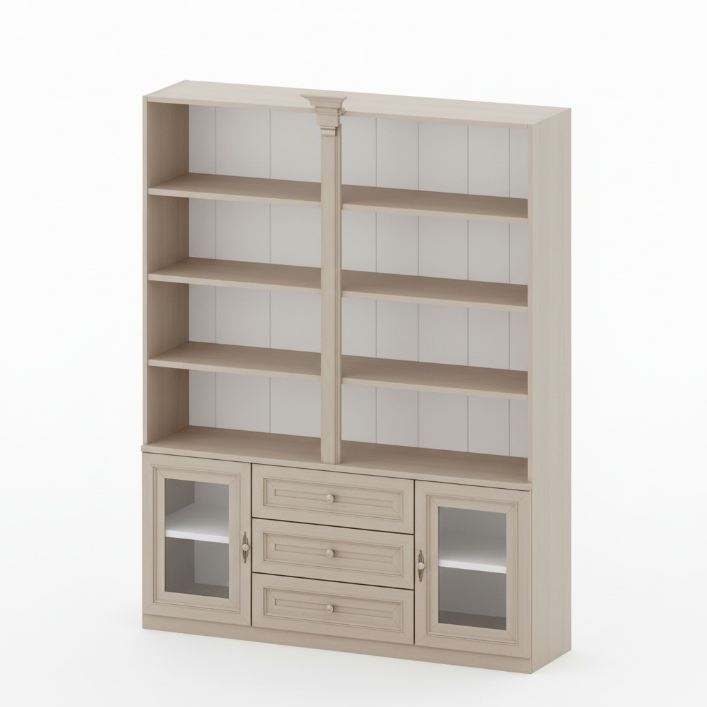 Klassische Schränke Schrank Schrankwand Vitrine Vitrinenschrank Holz Wohnzimmer Originalangebot aufrufen
