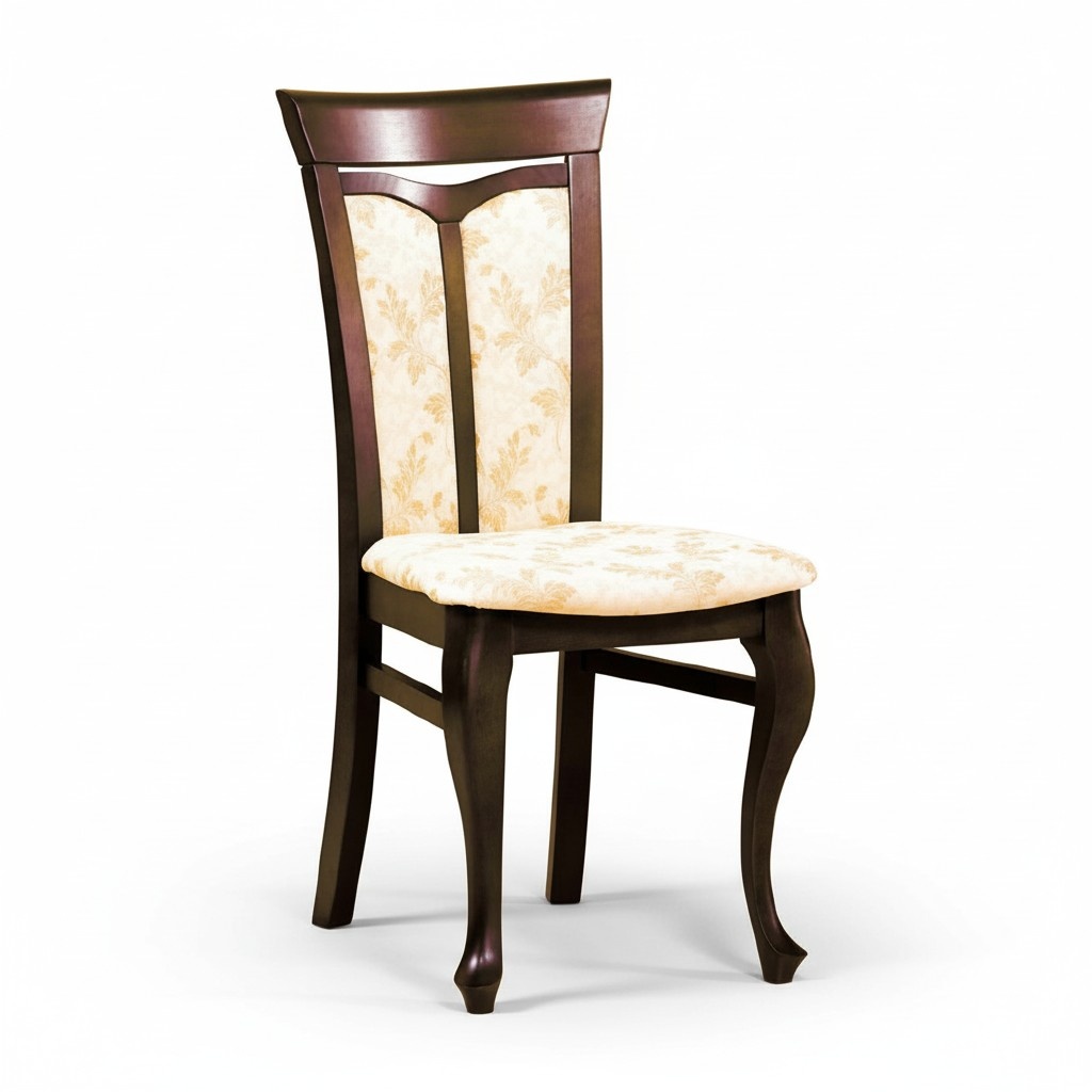 Klassische Stühle Stuhl Esszimmerstuhl Königlicher Lehnstuhl Holz - Model W-02