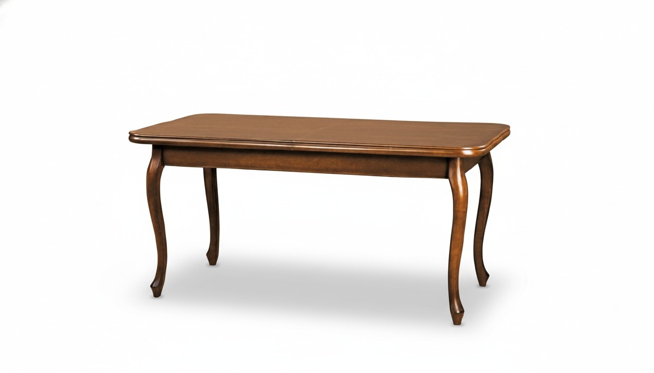 KLASSISCHE TISCHE ESSTISCH ESSZIMMER TISCH ECHTHOLZ MASSIV HOLZ - Model ZB-2