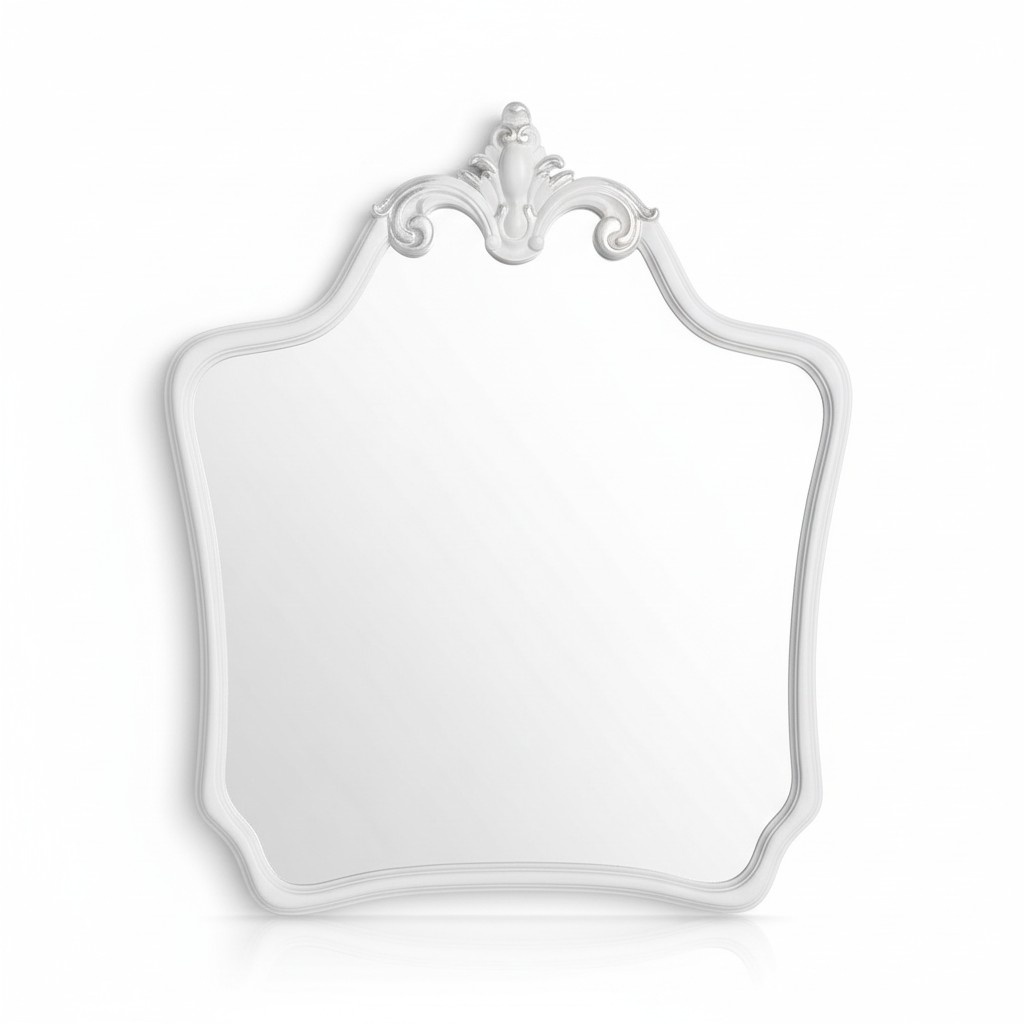 Klassischer Design Spiegel Italienische Wandspiegel Holz Stand Wand Italien