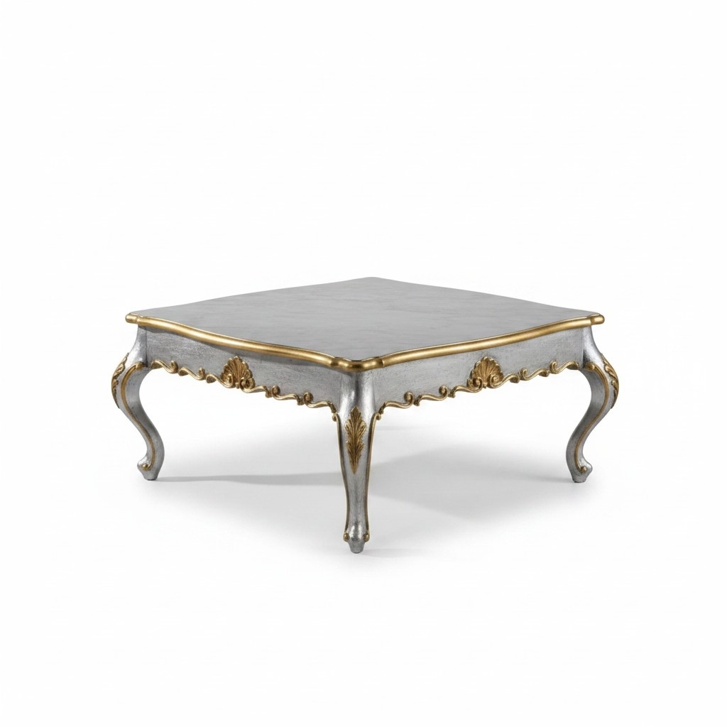 Klassischer Luxus Couchtisch Wohnzimmer Designer Tisch Beistell Tische
