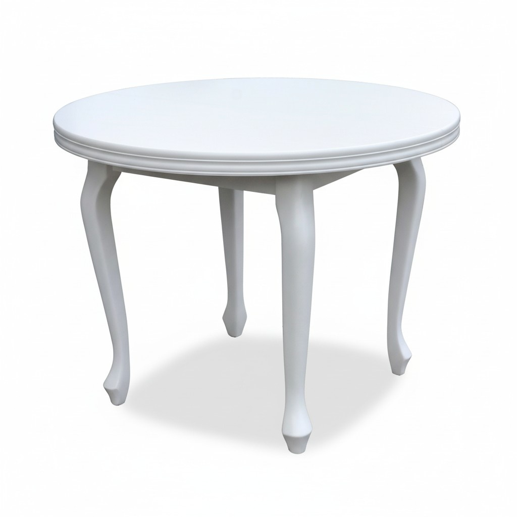 Klassischer Rund Runder Tisch Holz Design Esszimmer Tische Wohnzimmer