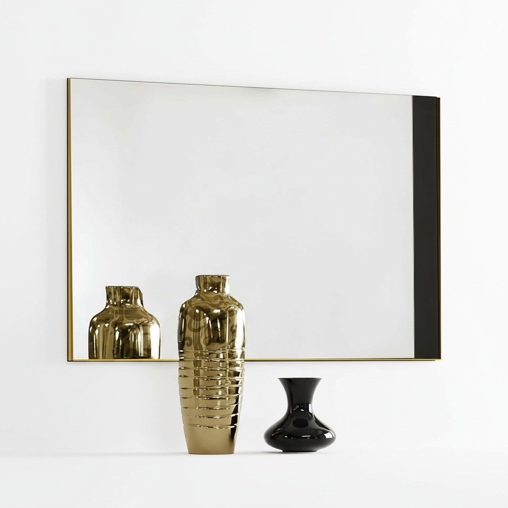 Klassischer Stil Modern Holz Standspiegel 110 * 4 Spiegel