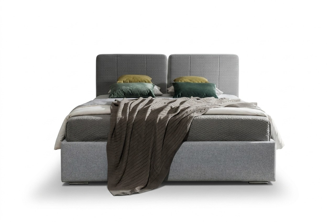 Klassisches Bett Barock Stil Doppel Hotel Betten Schlafzimmer 200x200cm Möbel