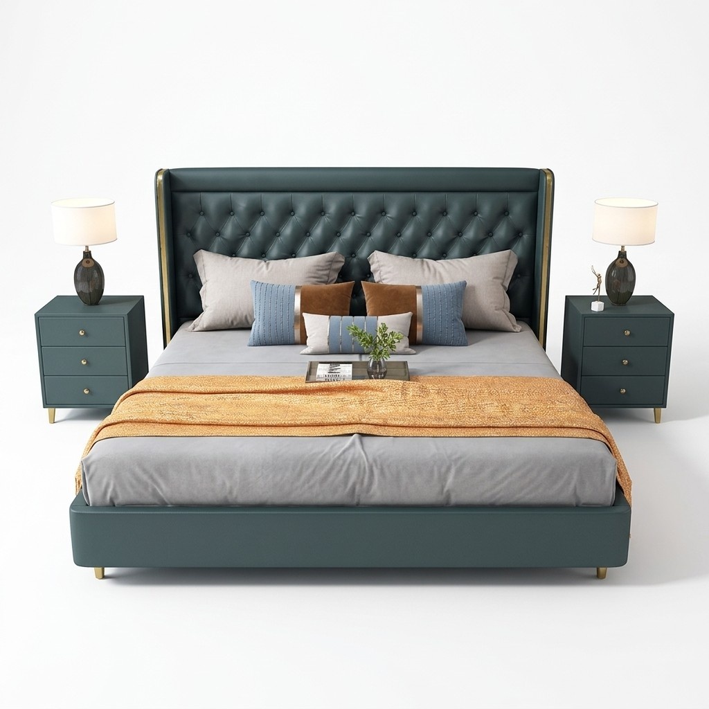 Klassisches Bett Doppelbett Betten Holz Landhaus Stil Echtes Holz Schlafzimmer !!