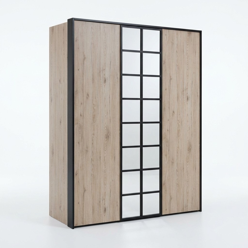 Kleiderschrank Braun Holz Möbel Design Luxus Schlafzimmer Möbel Modern