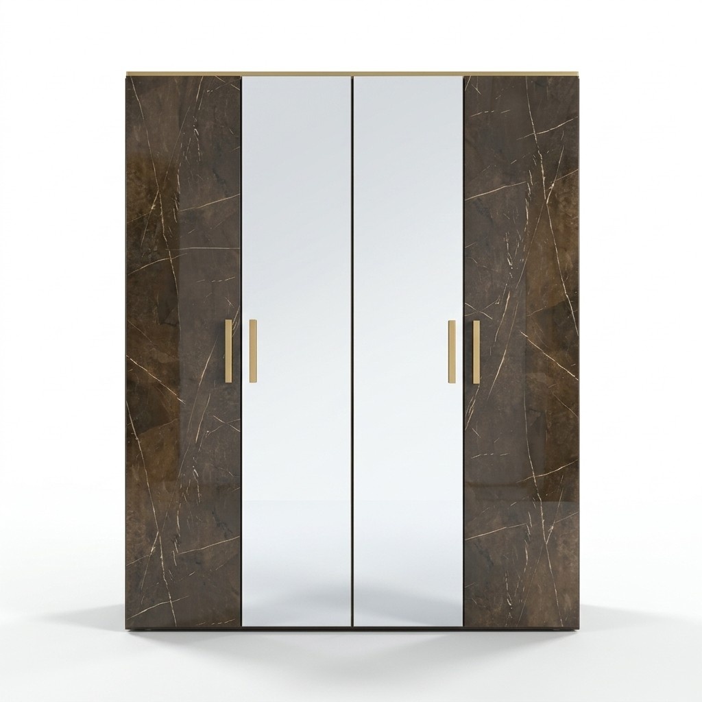 Kleiderschrank Holz Schrank Schränke Holz Garderobe Möbel Schlafzimmer Design