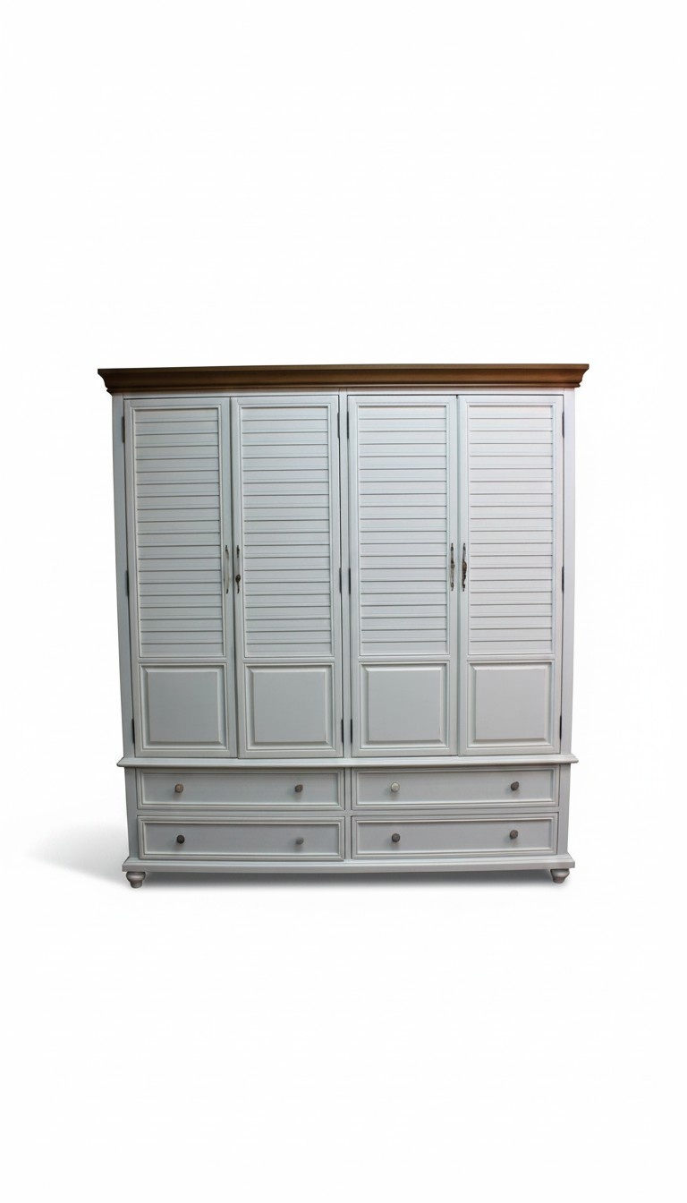 Kleiderschrank Garderobe Holz Schrank Schränke Holz Möbel Design Schlafzimmer