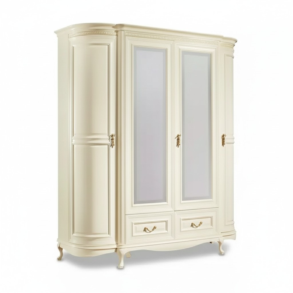 Kleiderschrank Luxus Weißer Schlafzimmer schrank Holz möbel Schränke