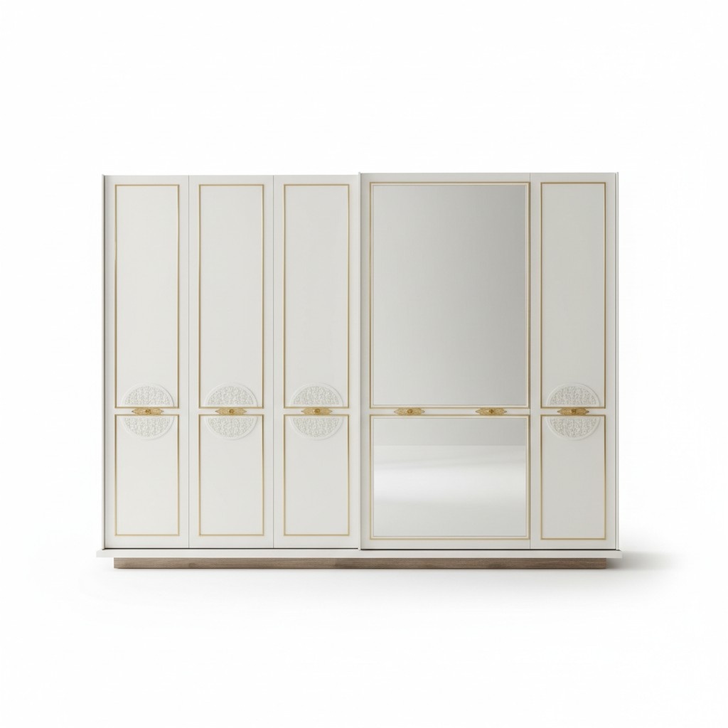 Kleiderschrank Mit Schwebetüren Schränke Holz Schrank Schlafzimmer