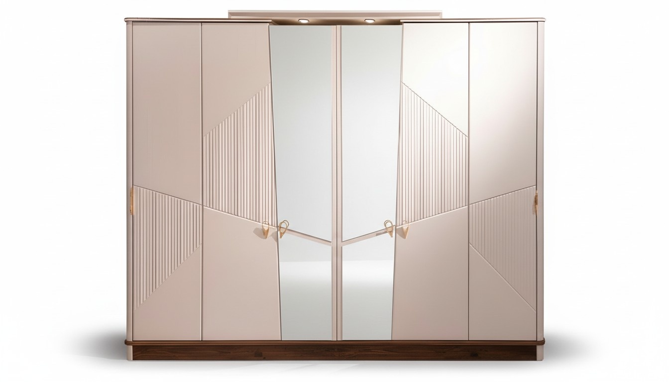 Kleiderschrank Schlafzimmer Einrichtung Modern Schrank Design Holz Möbel