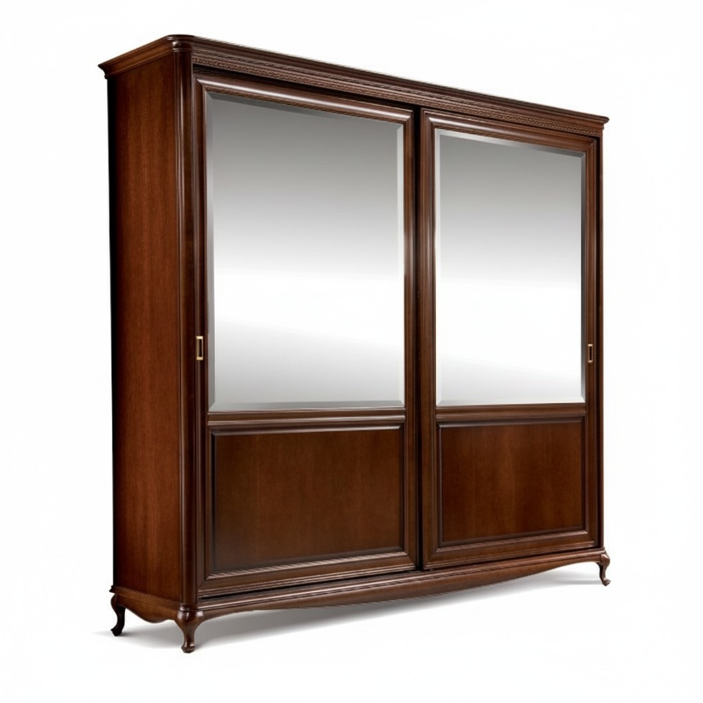 Kleiderschrank Schwebetüren Schrank Möbel Schränke Schlafzimmer Holz