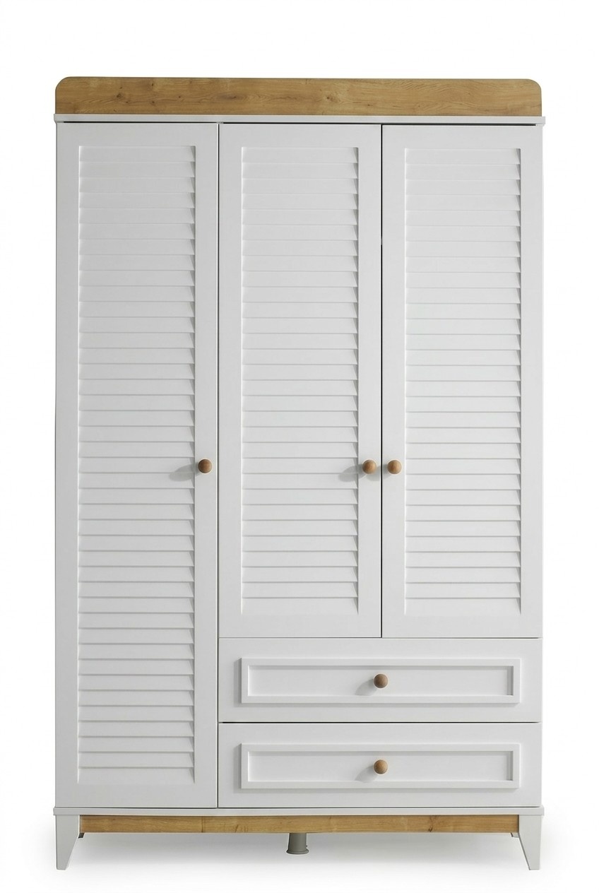 Kleiderschrank Weiß Elegantes Schlafzimmer Design Modern Möbel Luxus Neu