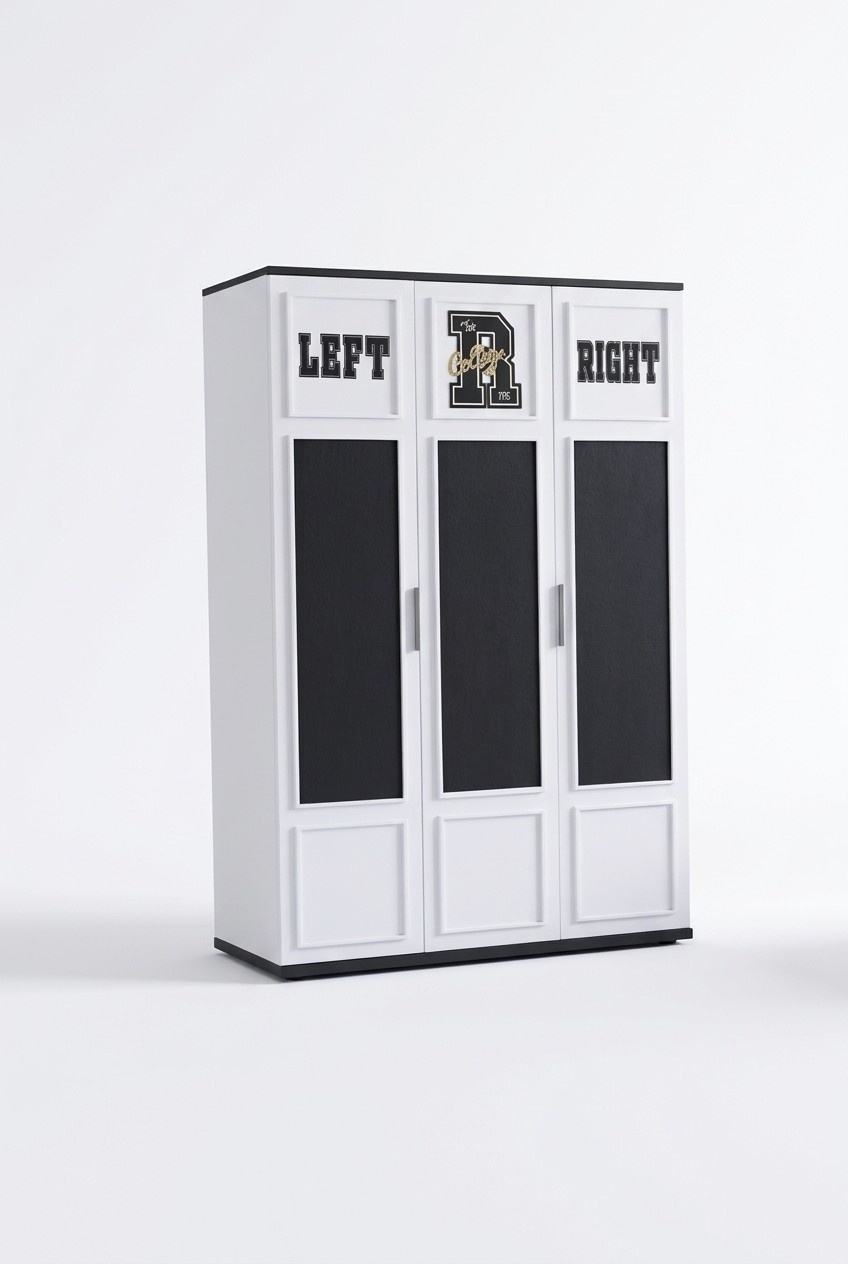 Kleiderschrank Weiß Holz Schränke Schlafzimmer Möbel Design Kinderzimmer