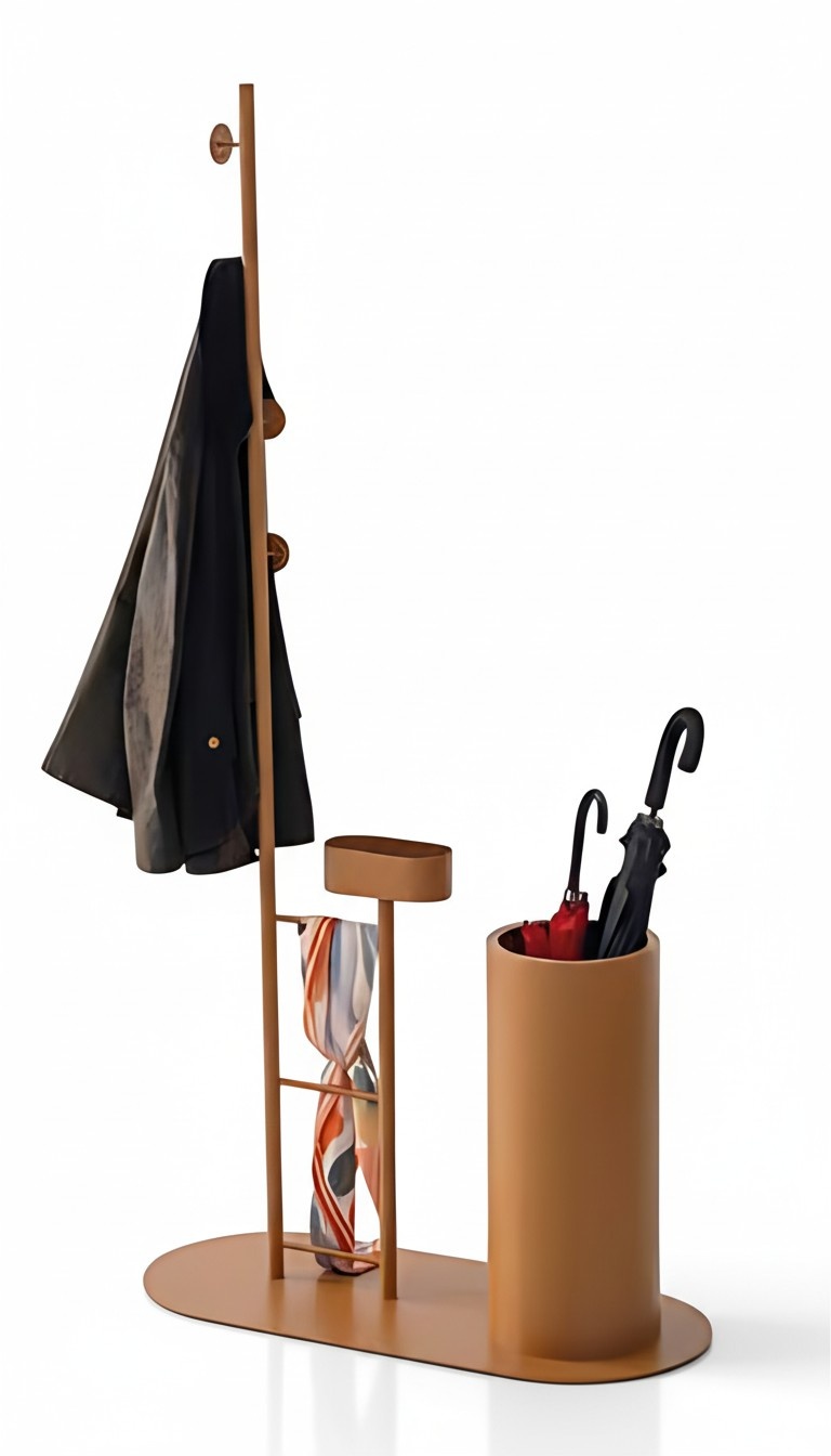 Kleiderständer mit integriertem Schirmständer – praktisch & stilvoll