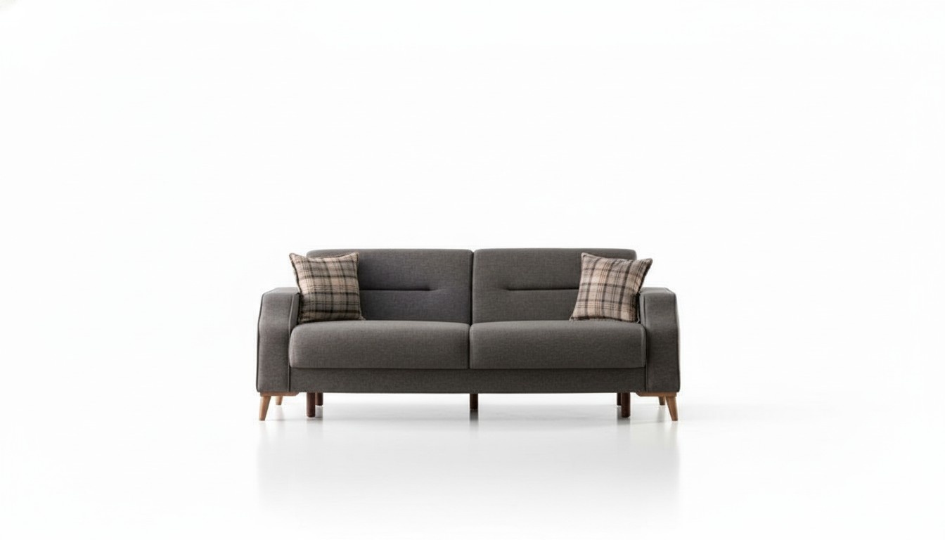 Komfortable Sofagarnitur 3+3+1 Sitze Stilvolles Design Wohnlandschaft Sitzgruppe