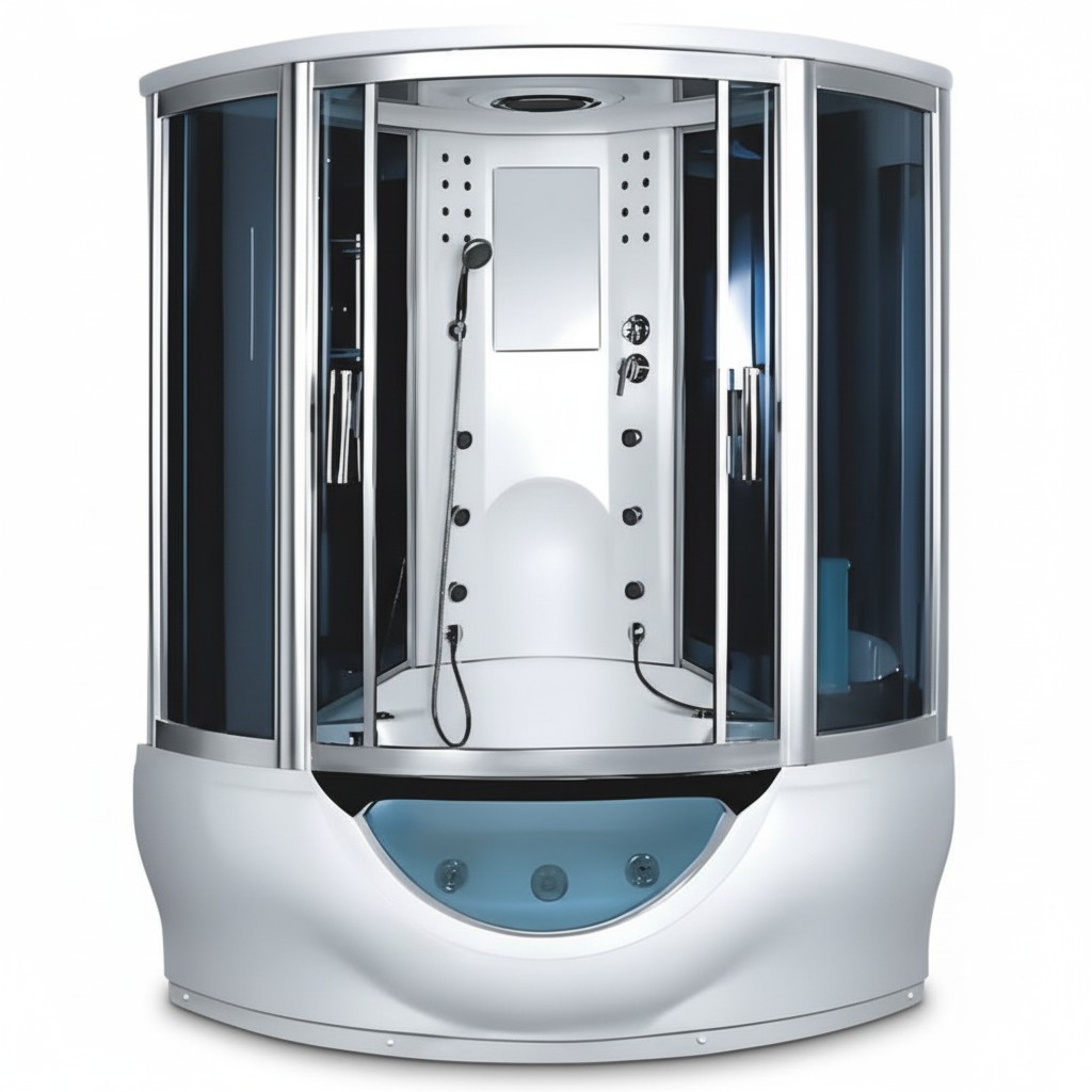 Komfortdusche Duschkabine Duschtür Duschabtrennung Dusche Glaskabine 150x150 cm