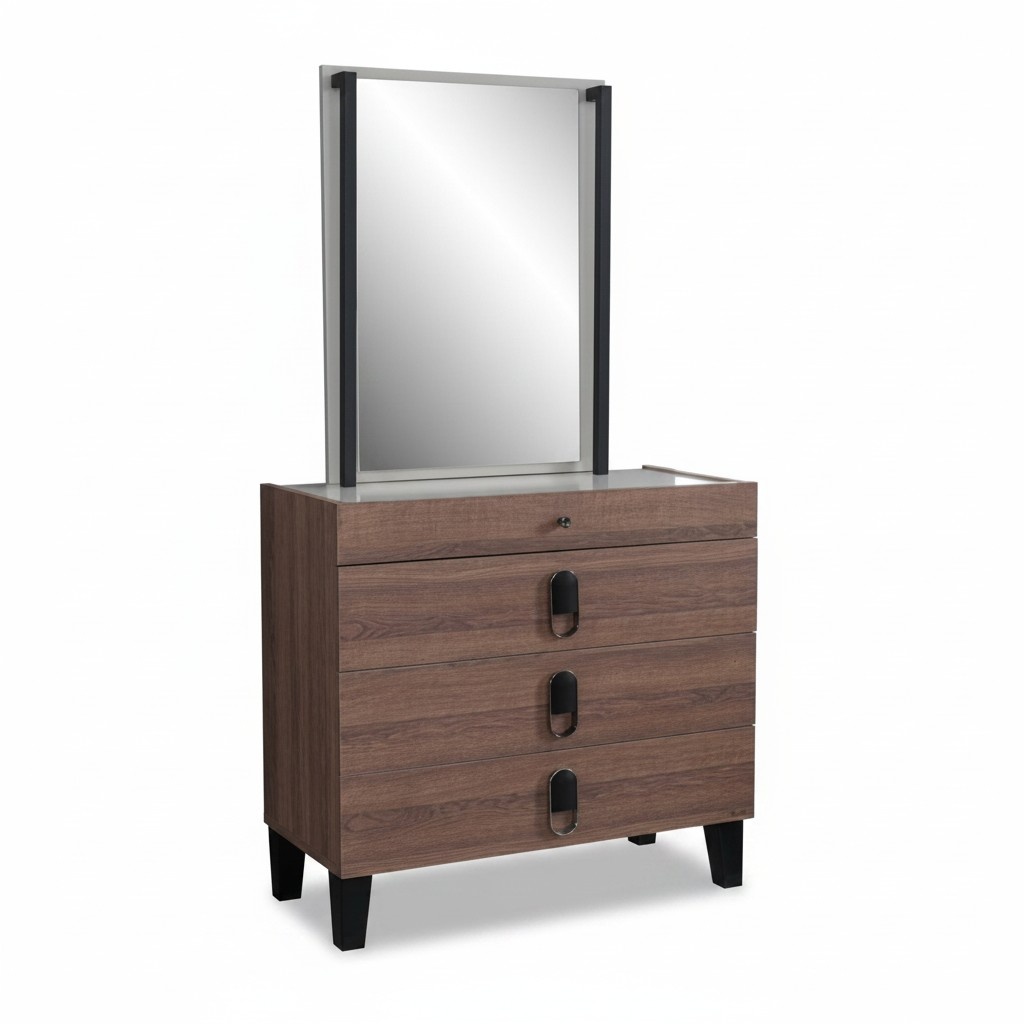 Kommode Braun Design Modernes Schlafzimmer Modern Top-Qualität Kommoden Stilvoll