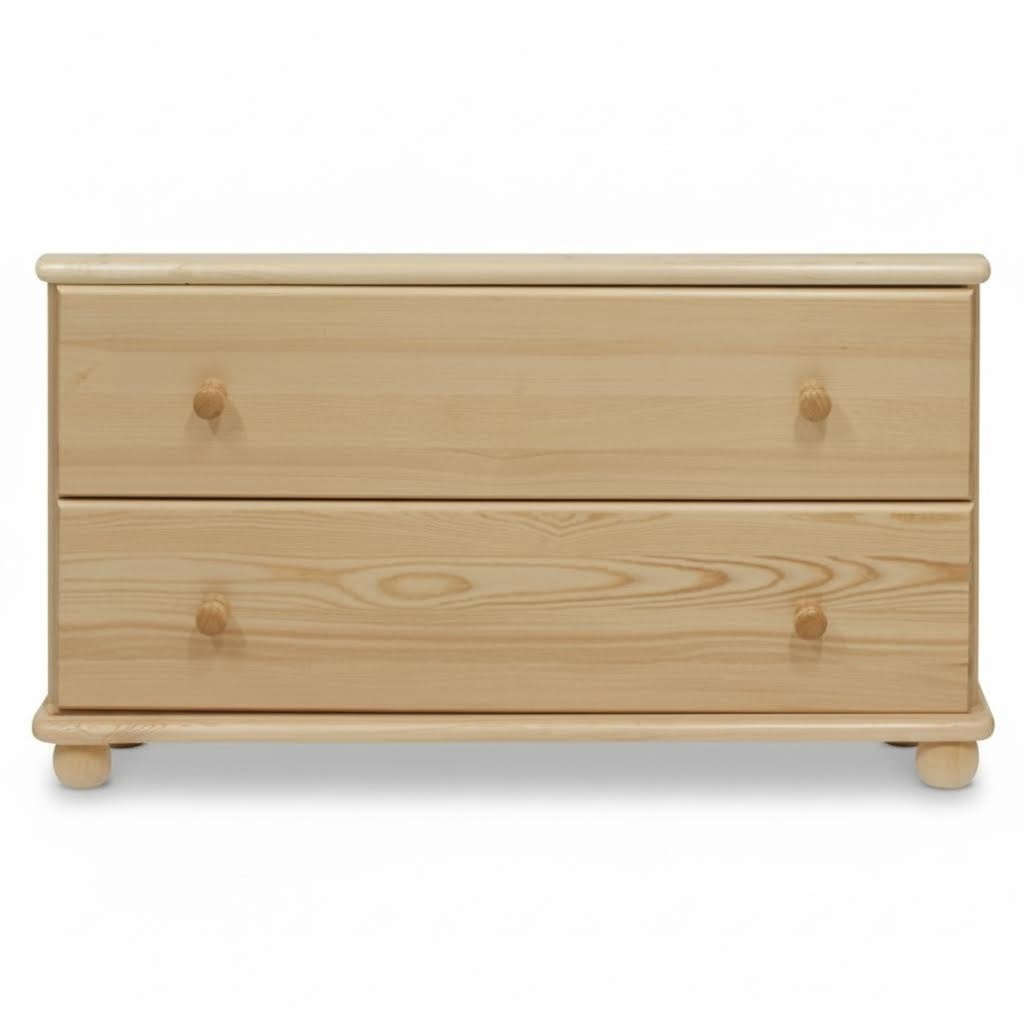Kommode Design Lowboard Anrichte Schrank Echtes Holz Buffet Kommoden Sideboard