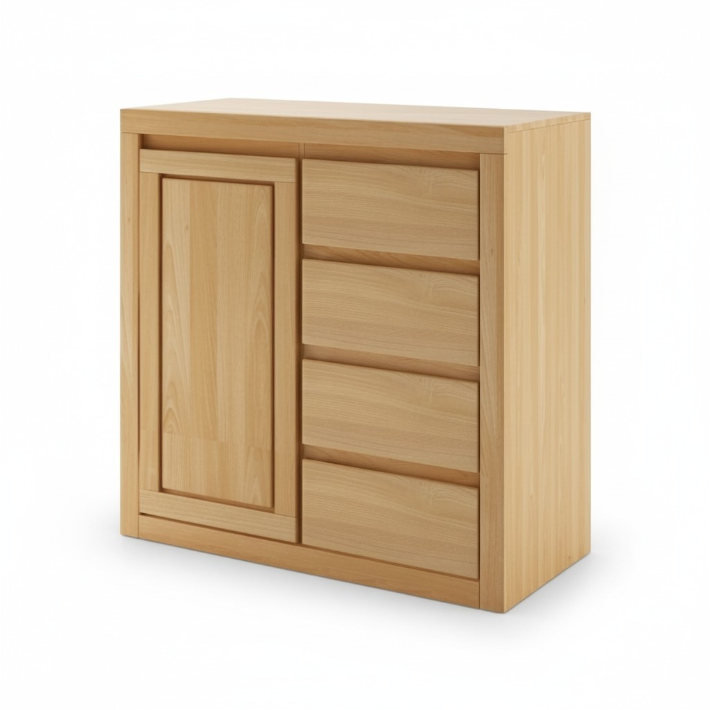 Kommode Design Lowboard Kommoden Sideboard Anrichte Schrank Echtes Holz Neu