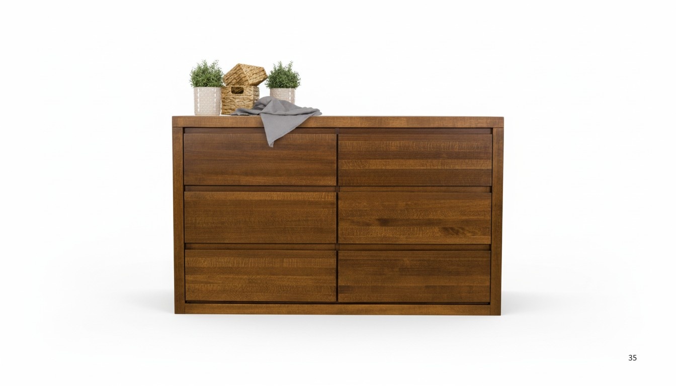 Kommode Holz Design Kommoden Schrank Hochschrank Anrichte Schubladen Schränke