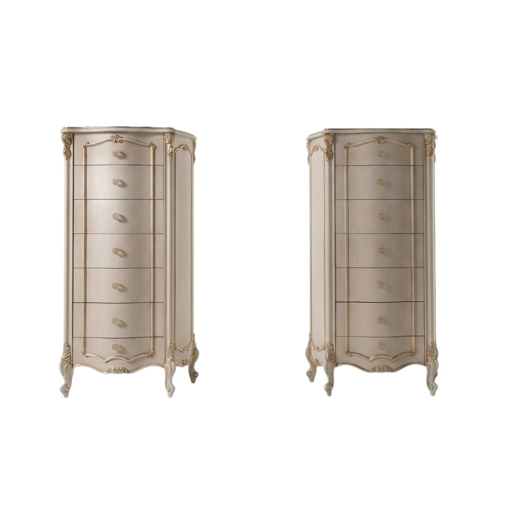 Kommode Luxus Kommoden Regal Möbel Holzschrank Italienische Stil Neu