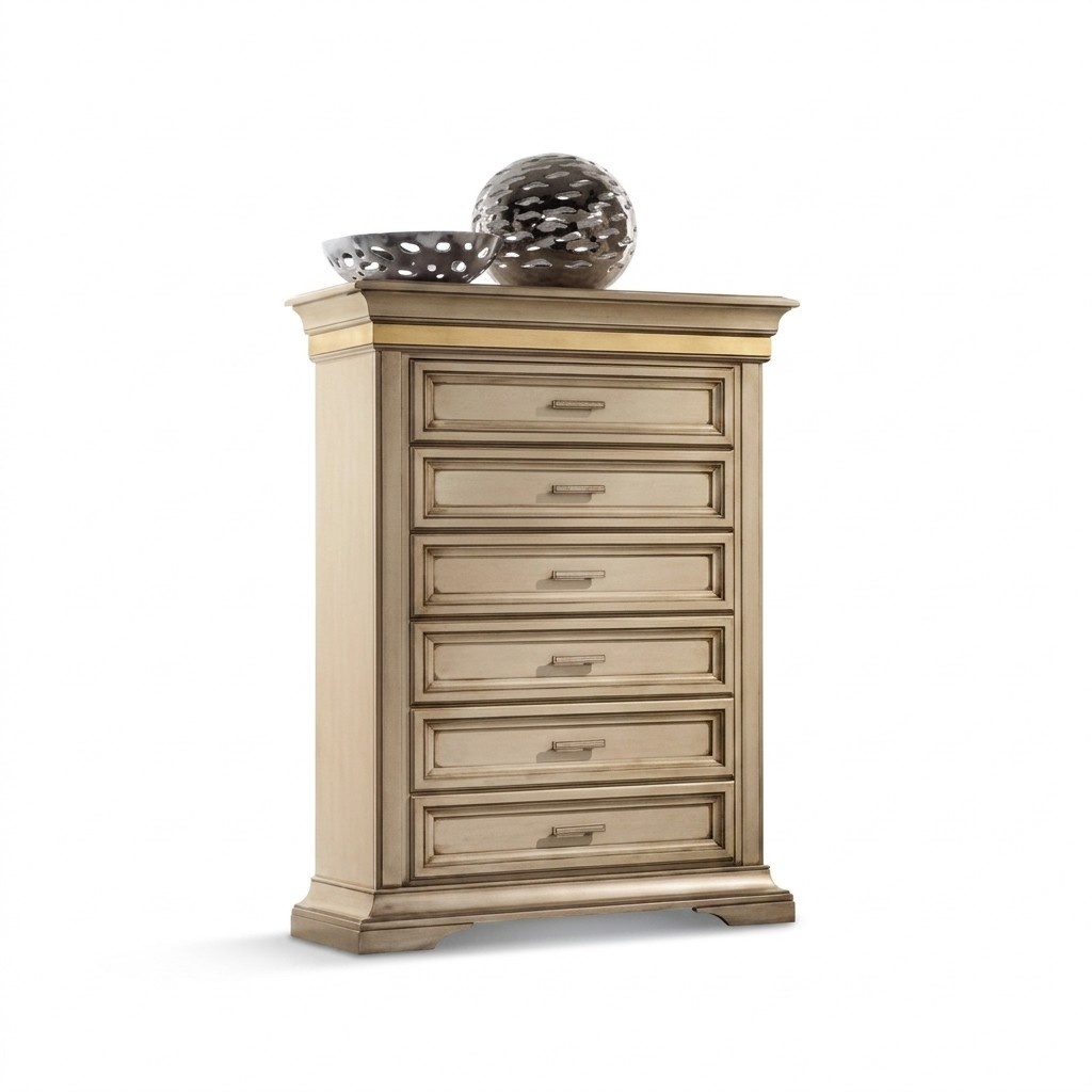 Kommode mit Schubladen Holz Kommoden Wohnzimmer Sideboard Massiv