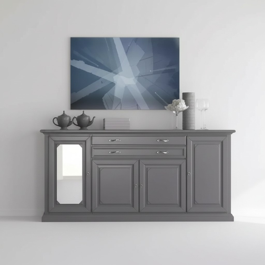 Kommode Schrank Sideboard Klassischе Luxus Wohnzimmer Schranke Holz