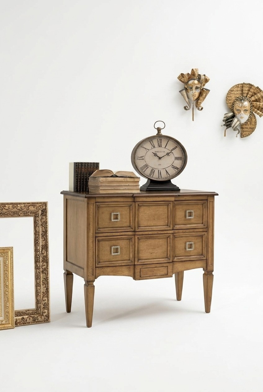 Kommode Schubladen Holz Massiv Kommoden Wohnzimmer Sideboard Schränke