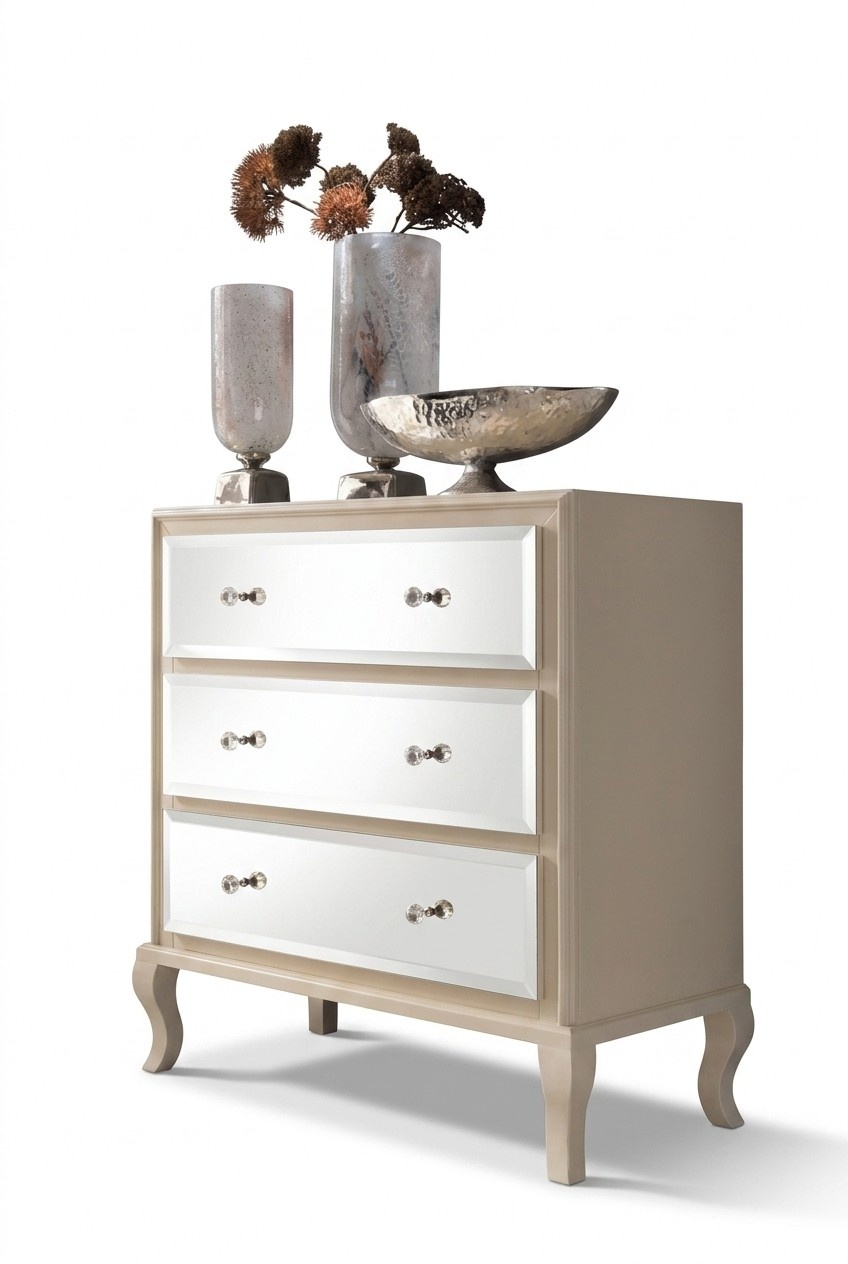 Kommode Sideboard Schrank Designer Schränke Kommoden Beige Design