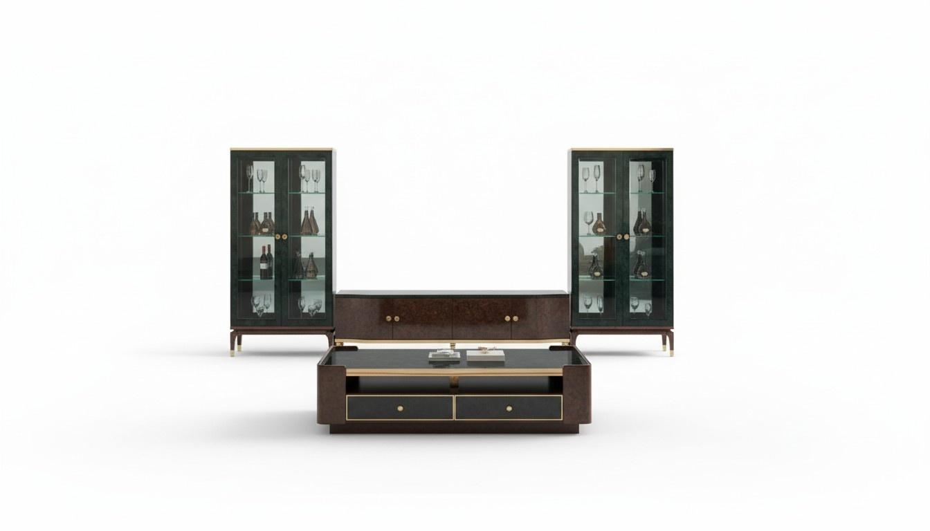 Kommode Vitrine Kommoden Vitrinen Kommodenschrank Glas Designer Schrank Möbel