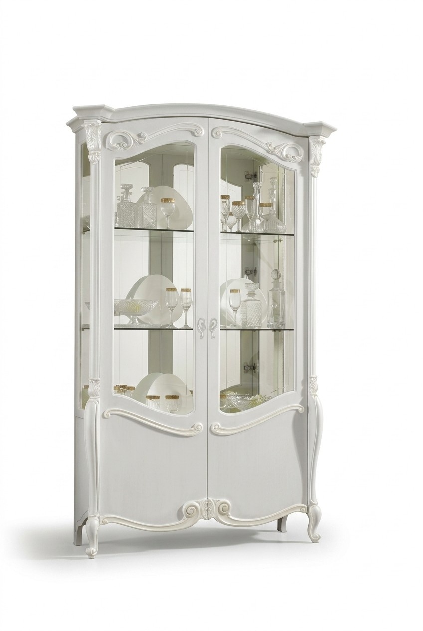 Kommode Vitrine Kommoden Vitrinen Kommodenschrank Glas Designer Schrank NEU