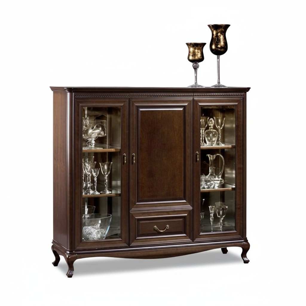 Kommode Vorratsschrank Servierschrank Geschirrschrank Servierkommode