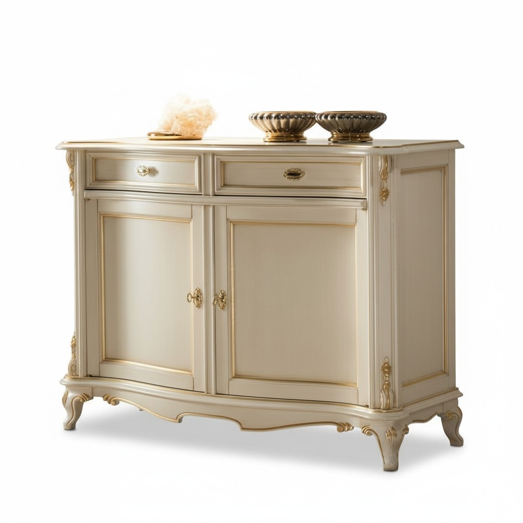 Kommoden Anrichte Massiv Holz Schränke Italien Schrank Möbel Kommode Sideboard
