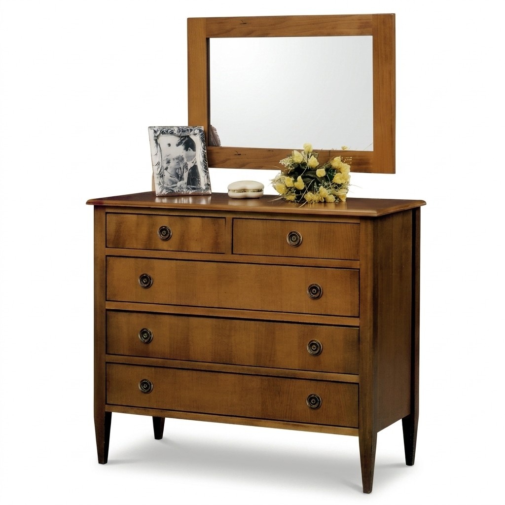Kommoden Holz Schränke Anrichte Möbel Kommode Sideboard Schrank Klassische neu