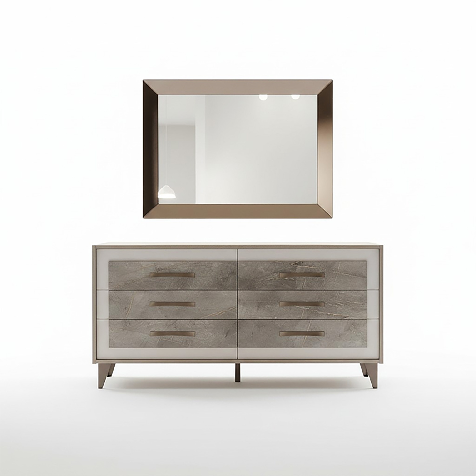 Kommoden Schrank Spiegel Design Möbel Möbel Garderobe 2tlg. Set arredoclassic