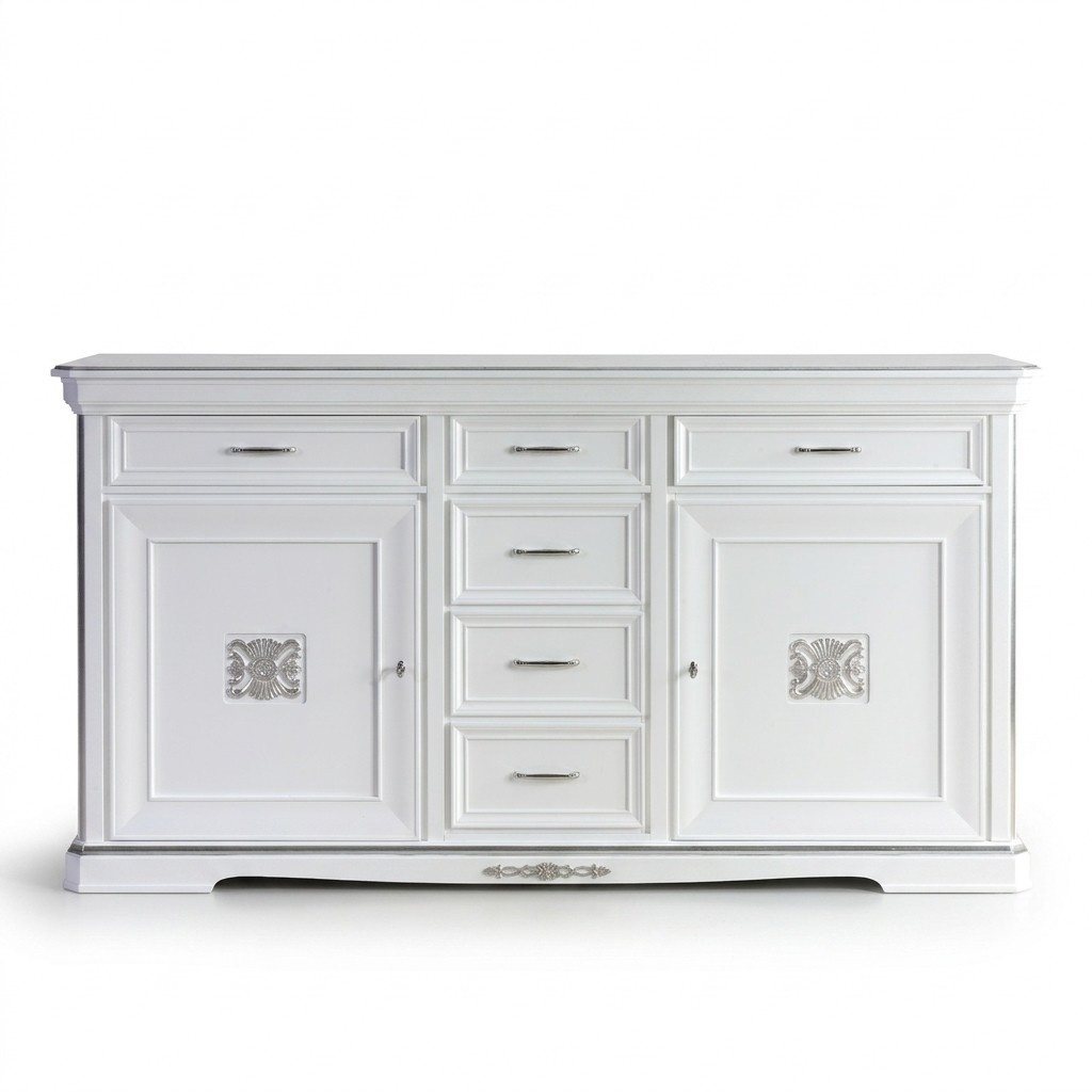 Kommoden Sideboards Massiv Holz Schrank Möbel Kommode Anrichte Sideboard Weiß