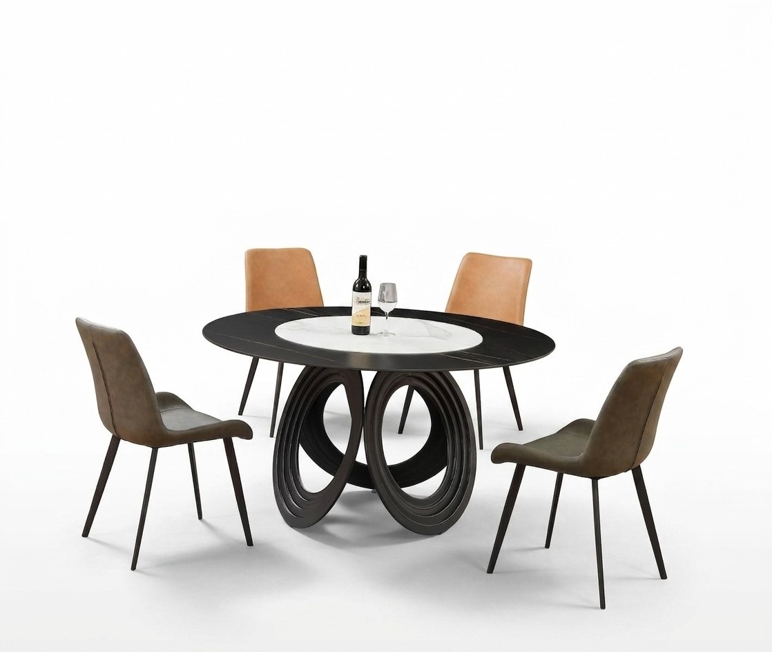 Komplett Set Esstisch 4x Stühle Esszimmer Set Ess Gruppe Holz Tisch Tische 5tlg.